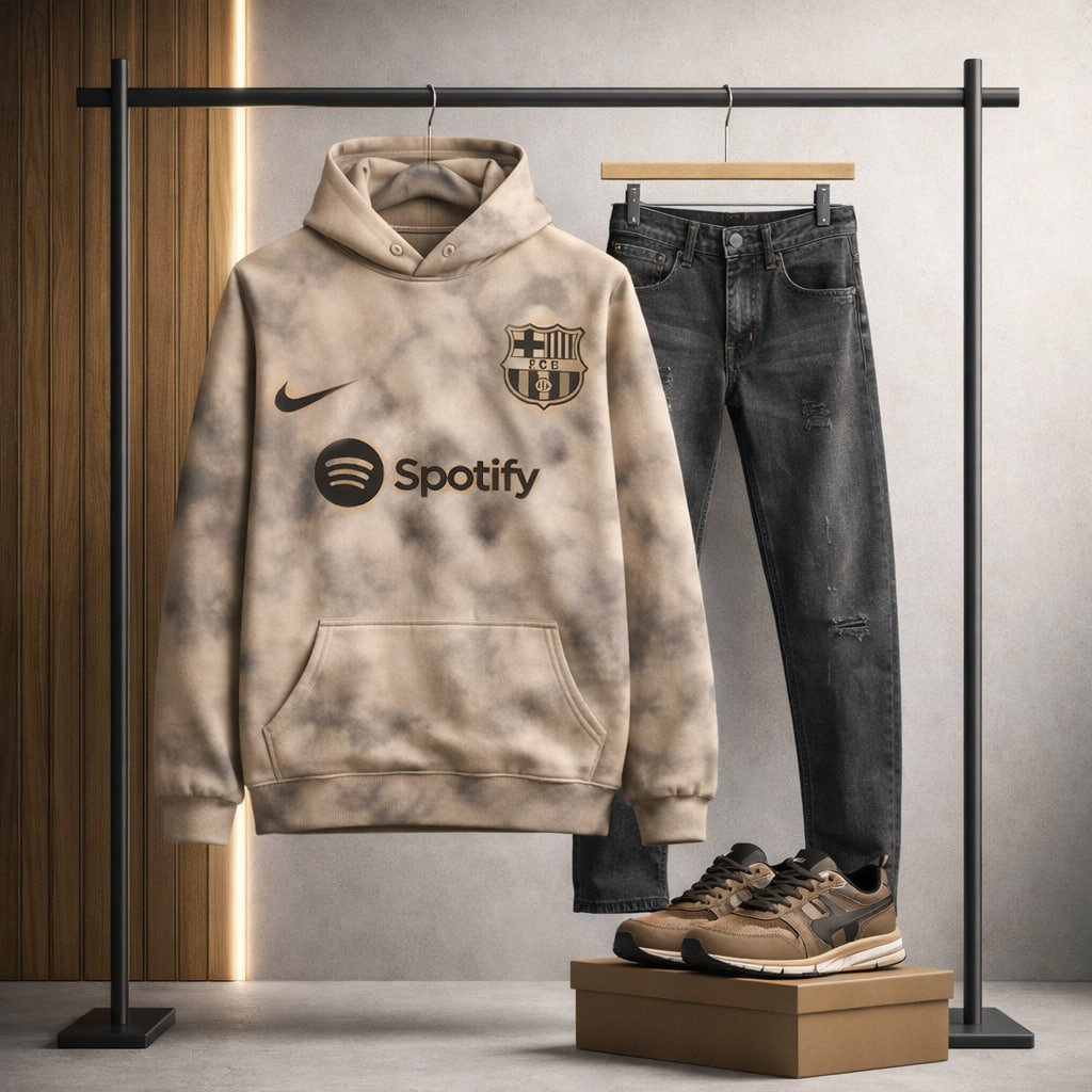 هودی مدل بارسلونا-نسکافه ای