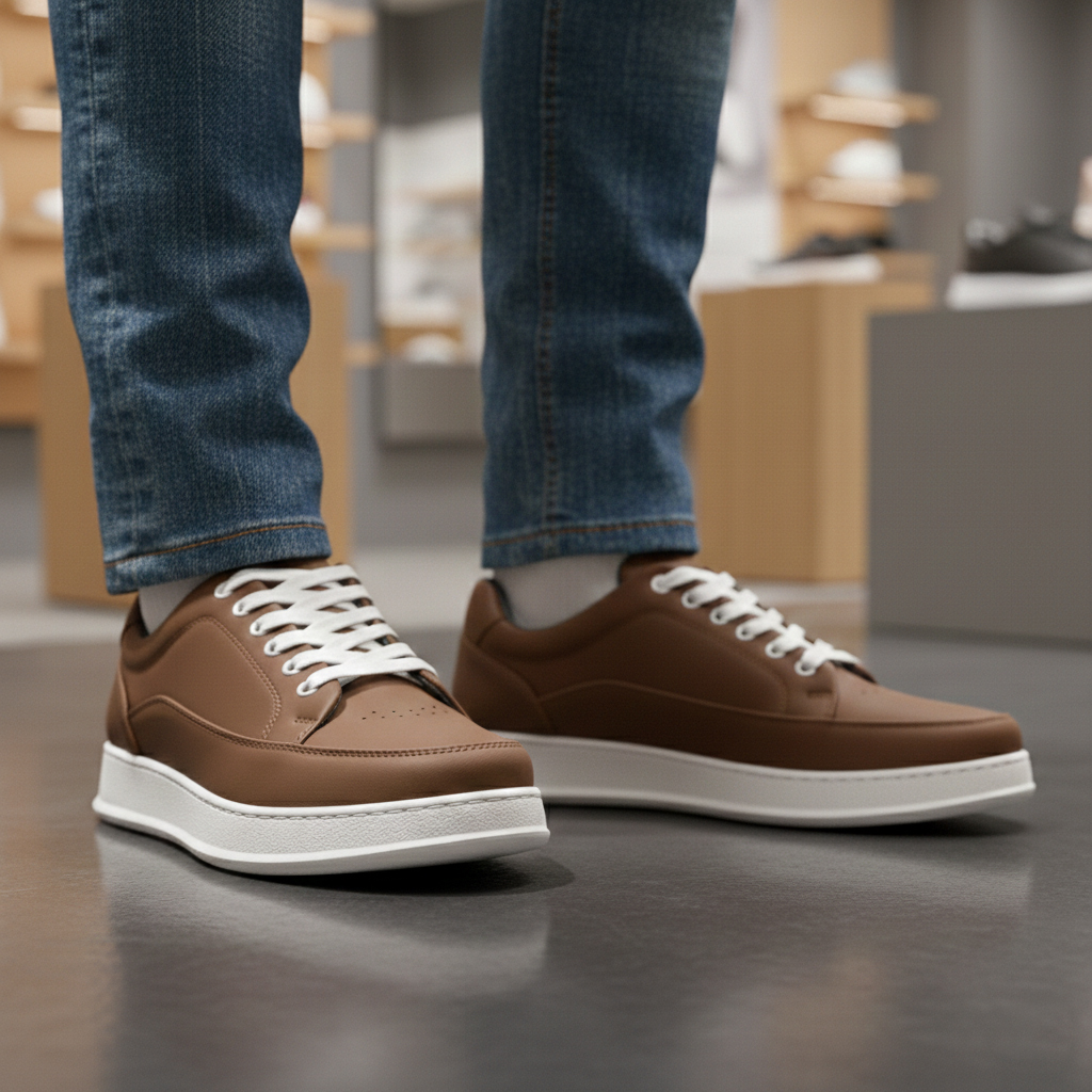 کفش روزمره مردانه مدل ونیزمن-قهوه ای