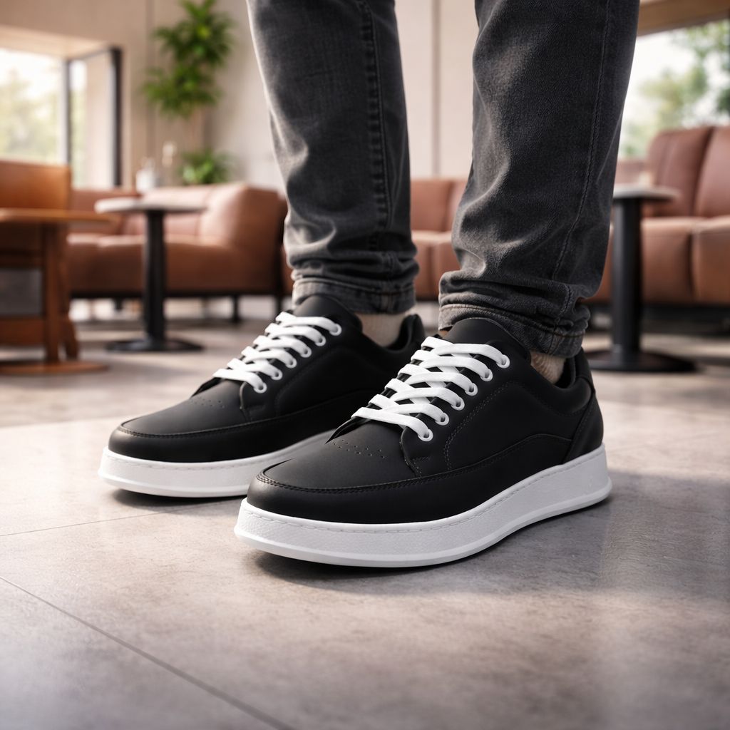 کفش روزمره مردانه مدل ونیزمن-مشکی